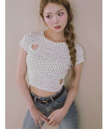 Darich ホワイト Tシャツ ダーリッチ Darich｜ダーリッチのTシャツ/カットソー（ホワイト/白色系