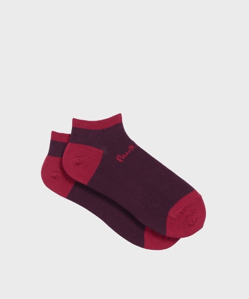 Paul Smith(ポールスミス)の「アンクルロゴ ショートソックス【250659 SN】(ソックス/靴下・メンズ・ライトブルー/ブラック/ネイビー/ベージュ/マルーン・25-27)」の5枚目の写真