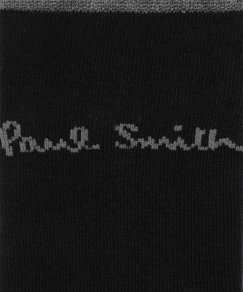 Paul Smith(ポールスミス)の「アンクルロゴ ショートソックス【250659 SN】(ソックス/靴下・メンズ・ライトブルー/ブラック/ネイビー/ベージュ/マルーン・25-27)」の7枚目の写真