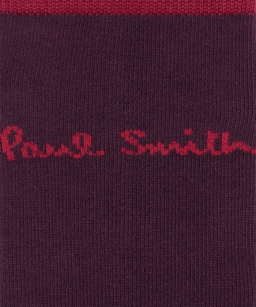 Paul Smith(ポールスミス)の「アンクルロゴ ショートソックス【250659 SN】(ソックス/靴下・メンズ・ライトブルー/ブラック/ネイビー/ベージュ/マルーン・25-27)」の15枚目の写真