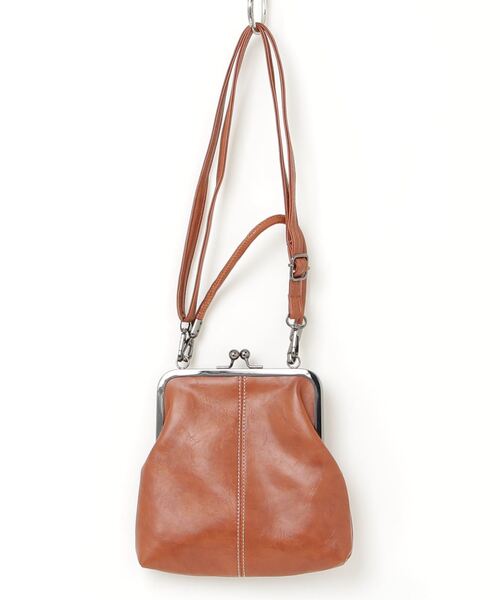 Per sist ence（パーシエンス）の「がま口フェイクレザー2WAYバッグ（ショルダーバッグ・レディース・ブラック/ブラウン・ONE SIZE）」の18枚目の写真