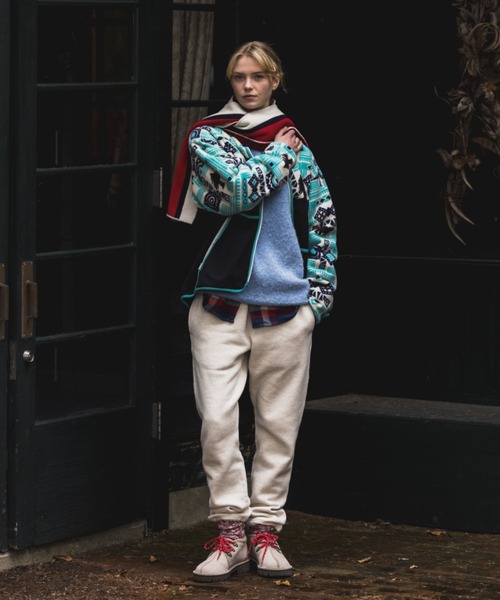 BEAMS PLUS(ビームスプラス)の「2トーン アニマルプリント フリース ミリタリー ライナー(ブルゾン・メンズ・その他・S/M/L/XL)」の2枚目の写真