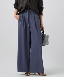 BAYFLOW | [縦横に伸びるストレッチ入り]サララックワイドパンツ(その他パンツ)