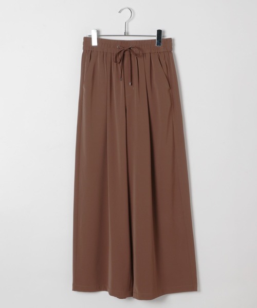 BAYFLOW（ベイフロー）の「[縦横に伸びるストレッチ入り]サララックワイドパンツ（その他パンツ・レディース・ブルー/ブラウン/ブラック・MEDIUM/SMALL）」の20枚目の写真