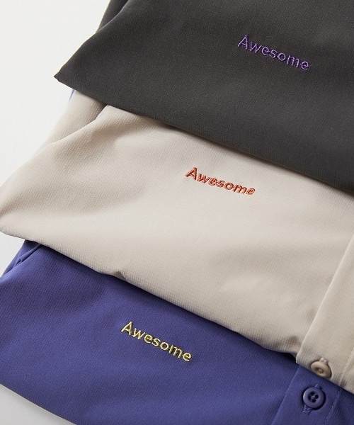 devirock(デビロック)の「撥水 ビッグシルエット ワークシャツ(シャツ/ブラウス・キッズ・グレイッシュベージュ/スミクロ/ブルー系・100cm/110cm/120cm/130cm/140cm/150cm/160cm)」の11枚目の写真