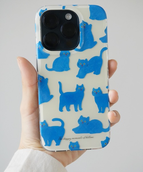 セール】【 Port / ポート 】 ネコまみれ iPhone ケース #_