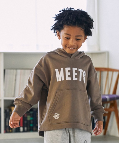 GENERATOR（ジェネレーター）の「GENERATOR/ジェネレーター MEETS パーカー（パーカー・キッズ・アイボリー/アッシュグレー/チャコールグレー・M/XL/L）」の3枚目の写真