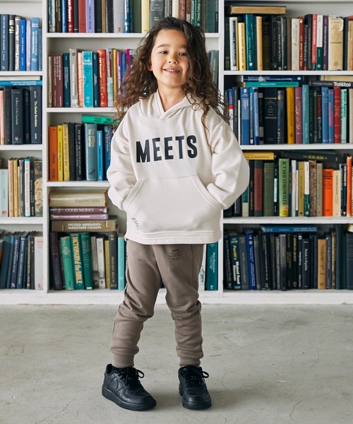 GENERATOR（ジェネレーター）の「GENERATOR/ジェネレーター MEETS パーカー（パーカー・キッズ・アイボリー/アッシュグレー/チャコールグレー・M/XL/L）」の4枚目の写真