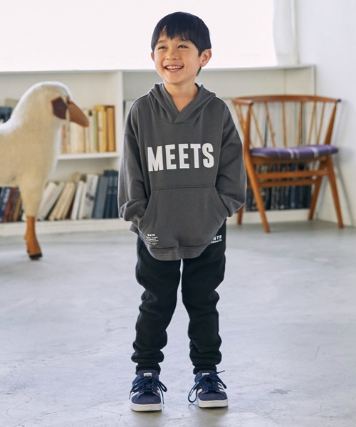 GENERATOR（ジェネレーター）の「GENERATOR/ジェネレーター MEETS パーカー（パーカー・キッズ・アイボリー/アッシュグレー/チャコールグレー・M/XL/L）」の6枚目の写真