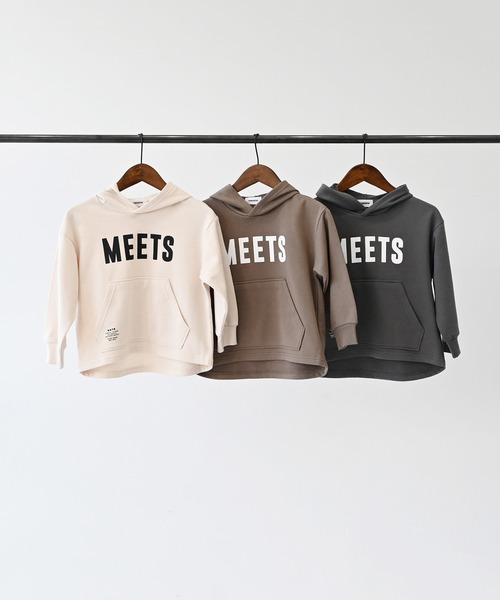 GENERATOR（ジェネレーター）の「GENERATOR/ジェネレーター MEETS パーカー（パーカー・キッズ・アイボリー/アッシュグレー/チャコールグレー・M/XL/L）」の8枚目の写真