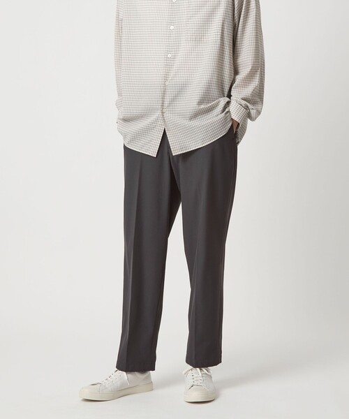 green label relaxing(グリーンレーベルリラクシング)の「FREELITCH ワイド ユーティリティ パンツ W2 -2WAYストレッチ-(その他パンツ・メンズ・ダークブラウン/ブラック/ダークグレー・S/M/L/XL)」の2枚目の写真