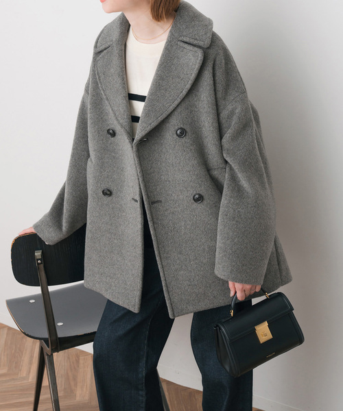 おっさ　スピック&スパン　【TICCA /ティッカ】ショートピーコート 追加》TICCA / ティッカ ピーコート（ピーコート）｜Spick