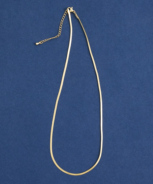 qualite（カリテ）の「ステンレスネックレス/スネークチェーン/シンプル/大人のネックレス（ネックレス・レディース・ゴールド/シルバー・フリー）」の5枚目の写真