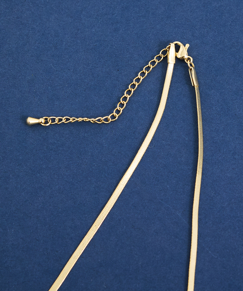 qualite（カリテ）の「ステンレスネックレス/スネークチェーン/シンプル/大人のネックレス（ネックレス・レディース・ゴールド/シルバー・フリー）」の6枚目の写真