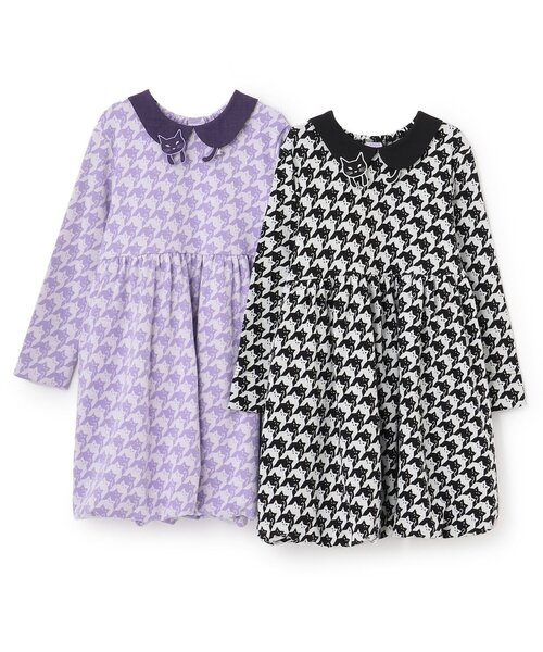 ANNA SUI アナスイ ネコ柄 チュニックワンピース ANNA SUI アナスイ ネコ柄 チュニックワンピース