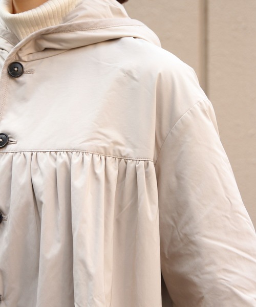 ORCIVAL(オーシバル)の「ORCIVAL/オーシバル ギャザーアウター GATHERED OUTER OR-A0732 KTM(その他アウター・レディース・ダークネイビー/ライトグレー・1)」の3枚目の写真