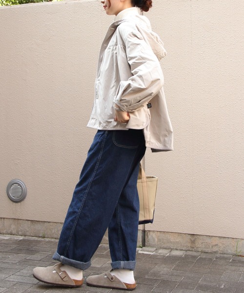 ORCIVAL(オーシバル)の「ORCIVAL/オーシバル ギャザーアウター GATHERED OUTER OR-A0732 KTM(その他アウター・レディース・ダークネイビー/ライトグレー・1)」の14枚目の写真