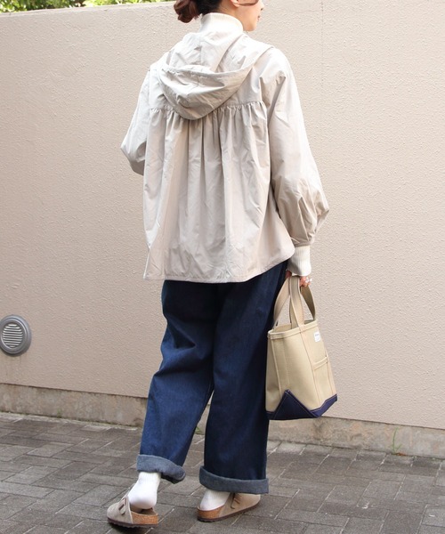 ORCIVAL(オーシバル)の「ORCIVAL/オーシバル ギャザーアウター GATHERED OUTER OR-A0732 KTM(その他アウター・レディース・ダークネイビー/ライトグレー・1)」の15枚目の写真