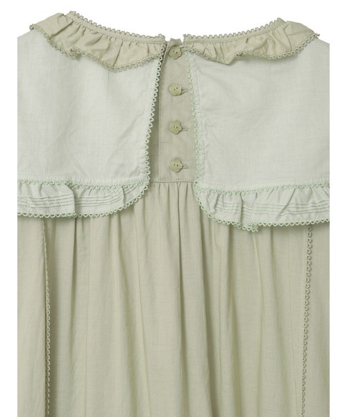 【LaLa】 PINKHOUSE タブリエ付きワンピース タブリエ付きワンピース（ワンピース）｜PINK HOUSE（ピンクハウス）の