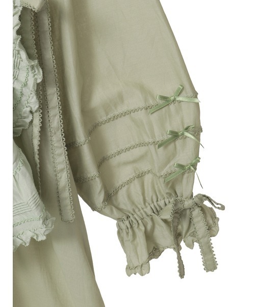 【LaLa】 PINKHOUSE タブリエ付きワンピース タブリエ付きワンピース｜ピンクハウスオフィシャルオンラインストア