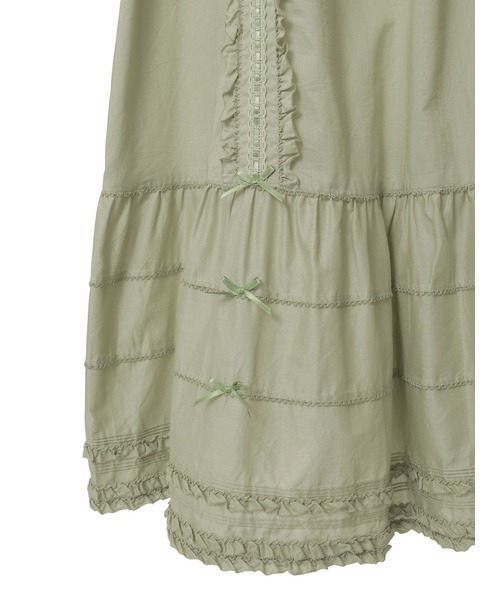 【LaLa】 PINKHOUSE タブリエ付きワンピース タブリエ付きワンピース（ワンピース）｜PINK HOUSE（ピンクハウス）の