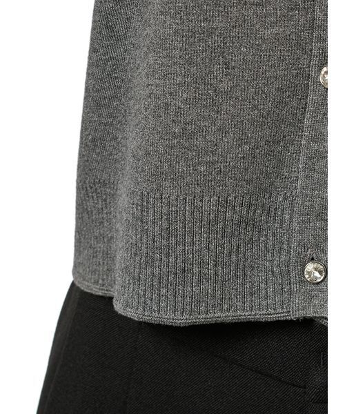 デタッチャブルレースカラーカーディガン（カーディガン/ボレロ