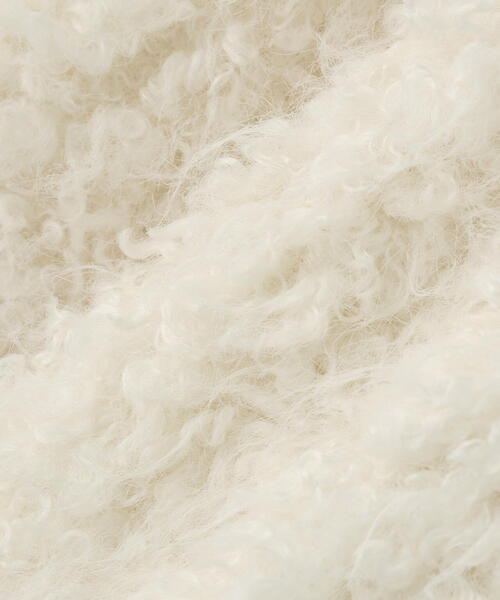 NATURAL BEAUTY BASIC(ナチュラルビューティーベーシック)の「◇【Oggi掲載】カーリーフェイクファージャケット(その他アウター・レディース・ベージュ/オフホワイト・SMALL/MEDIUM)」の15枚目の写真