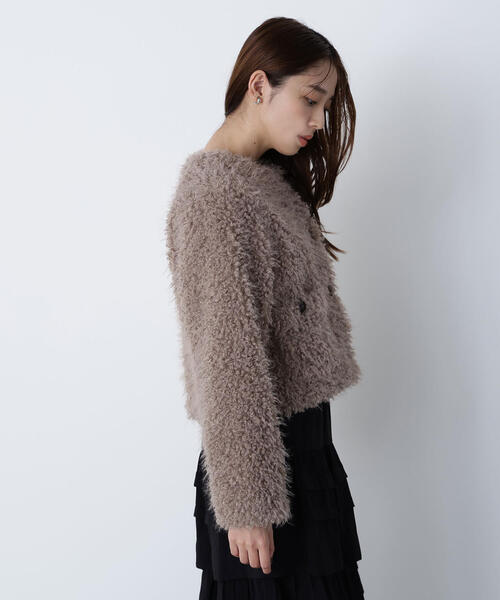 ◇【Oggi掲載】カーリーフェイクファージャケット（その他アウター