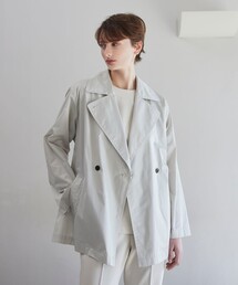 Paul Stuart（ポールスチュアート）の「【Nikkei magazine掲載】【ウォッシャブル】エアリータフタ　コート（トレンチコート）」