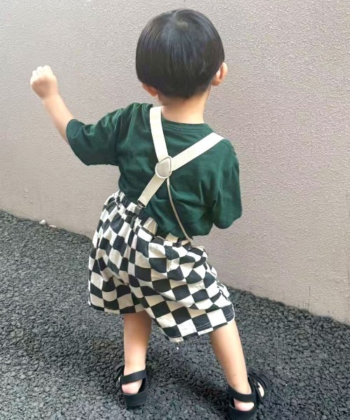 Jelly moo(ジェリームー)の「【 Jelly moo / ジェリームー 】 チビ サスペンダー ( KIDS )(サスペンダー・キッズ・ブラック/アイボリー/ブラック系その他/グレー/レッド系その他/ベージュ/ネイビー・FREE)」の5枚目の写真