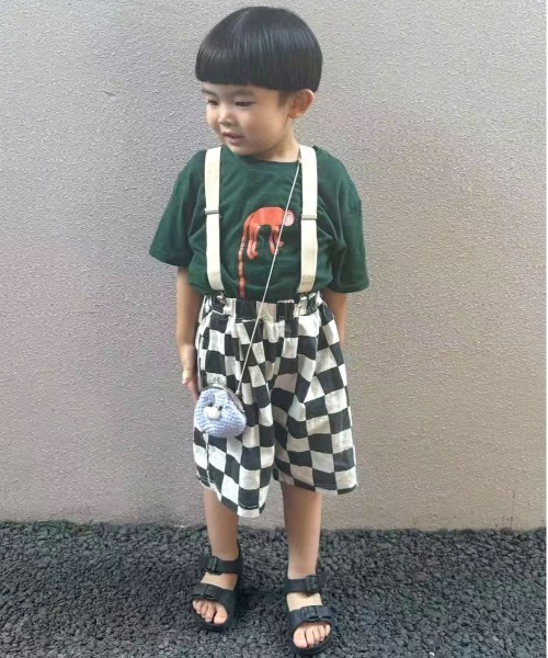 Jelly moo(ジェリームー)の「【 Jelly moo / ジェリームー 】 チビ サスペンダー ( KIDS )(サスペンダー・キッズ・ブラック/アイボリー/ブラック系その他/グレー/レッド系その他/ベージュ/ネイビー・FREE)」の15枚目の写真