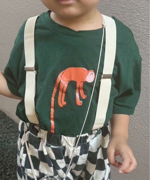 Jelly moo(ジェリームー)の「【 Jelly moo / ジェリームー 】 チビ サスペンダー ( KIDS )(サスペンダー・キッズ・ブラック/アイボリー/ブラック系その他/グレー/レッド系その他/ベージュ/ネイビー・FREE)」の16枚目の写真