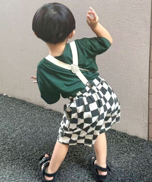 Jelly moo(ジェリームー)の「【 Jelly moo / ジェリームー 】 チビ サスペンダー ( KIDS )(サスペンダー・キッズ・ブラック/アイボリー/ブラック系その他/グレー/レッド系その他/ベージュ/ネイビー・FREE)」の18枚目の写真