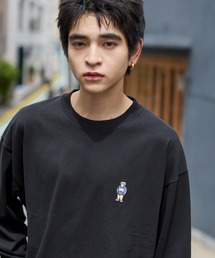 BEN DAVIS（ベンデイビス）の「∴WEGO/BENDAVIS別注ワンポイントロンT（Tシャツ/カットソー）」