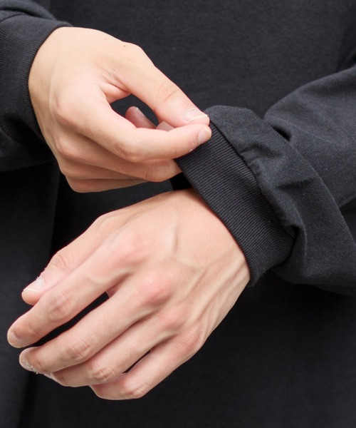 BEN DAVIS（ベンデイビス）の「∴WEGO/BENDAVIS別注ワンポイントロンT（Tシャツ/カットソー・メンズ・ホワイト/ネイビー/アッシュグレー/ブラック・MEDIUM/LARGE）」の12枚目の写真