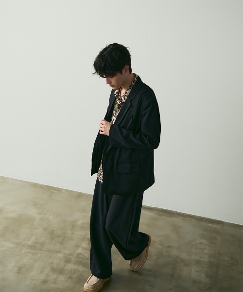 Shoowtime(ショウタイム)の「Oversized Tailored Jacket / オーバーサイズテーラードジャケット(テーラードジャケット・メンズ・ブラック/グレー・MEDIUM/LARGE/X-LARGE)」の20枚目の写真