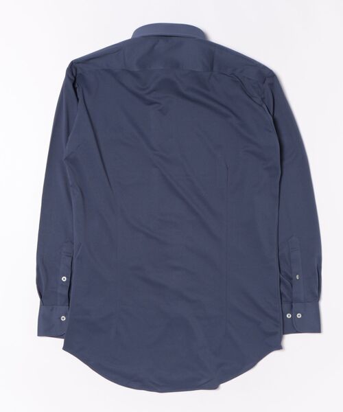 TOKYO SHIRTS(トウキョウシャツ)の「形態安定ノンアイロン ボタンダウン 長袖ストレッチビジネスワイシャツ(ビジネスシャツ・メンズ・ネイビー・首回り41cm-裄丈82cm/首回り41cm-裄丈86cm/首回り42cm-裄丈82cm/首回り42cm-裄丈86cm/首回り43cm-裄丈82cm/首回り43cm-裄丈86cm/首回り37cm-裄丈80cm/首回り37cm-裄丈84cm/首回り39cm-裄丈80cm/首回り39cm-裄丈84cm)」の7枚目の写真