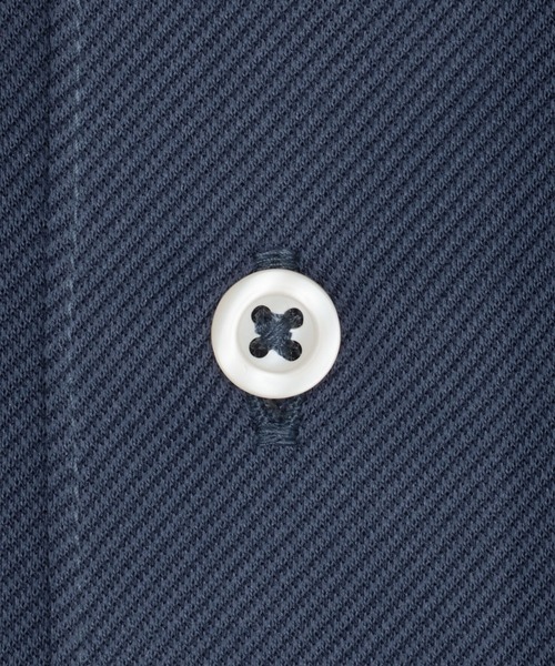 TOKYO SHIRTS(トウキョウシャツ)の「形態安定ノンアイロン ボタンダウン 長袖ストレッチビジネスワイシャツ(ビジネスシャツ・メンズ・ネイビー・首回り41cm-裄丈82cm/首回り41cm-裄丈86cm/首回り42cm-裄丈82cm/首回り42cm-裄丈86cm/首回り43cm-裄丈82cm/首回り43cm-裄丈86cm/首回り37cm-裄丈80cm/首回り37cm-裄丈84cm/首回り39cm-裄丈80cm/首回り39cm-裄丈84cm)」の4枚目の写真