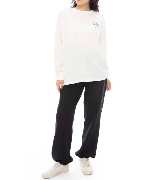 BILLABONG(ビラボン)の「【BILLABONG/ビラボン】24AW SWEAT LONG PANTS/ウエストゴムスウェットパンツ(スウェットパンツ・レディース・ブラック/ホワイト/ヘザーグレー・LARGE/MEDIUM)」の16枚目の写真