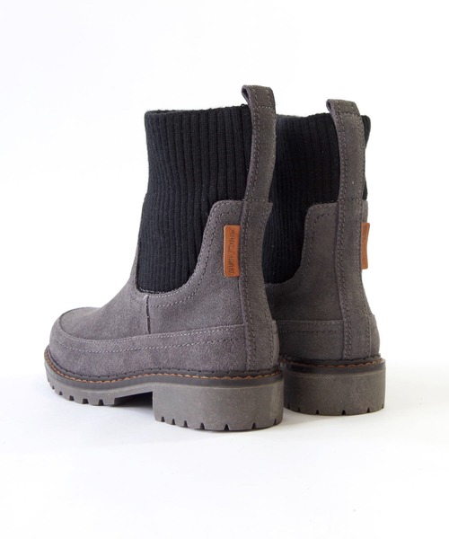 Minnetonka（ミネトンカ）の「【MINNETONKA/ミネトンカ】 ニットソックスサイドゴアブーツ　18M09（ブーツ・レディース・チャコールグレー/ダークブラウン/ブラック・7/5/9/8/6）」の16枚目の写真