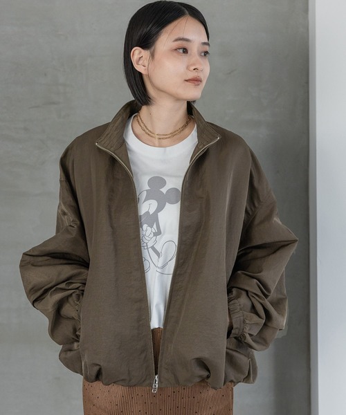 セットアップ対応】ナイロンバルーンブルゾン（ブルゾン）｜A part by