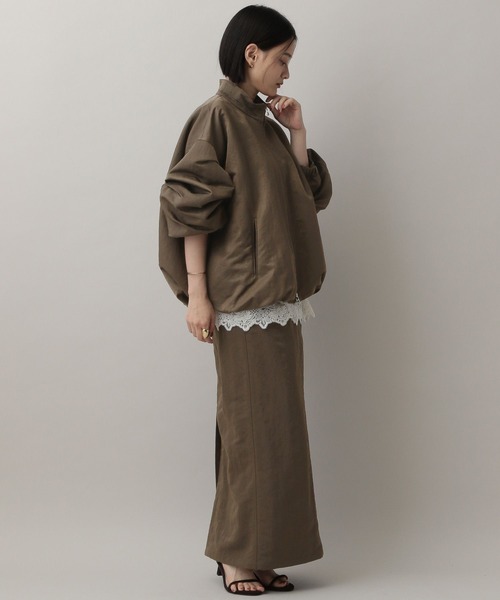 セットアップ対応】ナイロンバルーンブルゾン（ブルゾン）｜A part by