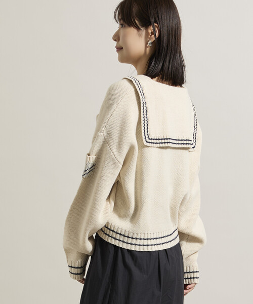 セール】ウール混 セーラーニット（ニット/セーター）｜FREAK'S STORE