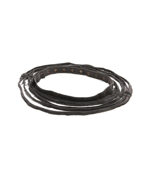 L.H.P（エルエイチピー）の「Aesir Studios/アースィアスタジオ/LINDISS BELT（ベルト・レディース・グレー・F）」の4枚目の写真