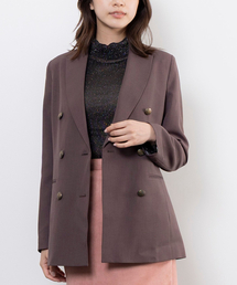 NARACAMICIE | 【NARACAMICIE】ダブルブレストジャケット(テーラードジャケット)