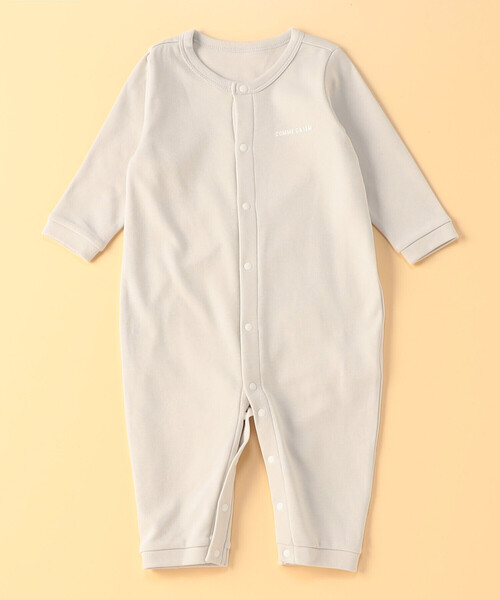 COMME CA ISM（コムサイズム）の「“にっぽんの色” おしりパッチ 長袖ツーウェイオール（ロンパース・キッズ・グリーン/ライトグレー/ブラック/イエロー/ラベンダー・60-80cm）」の10枚目の写真