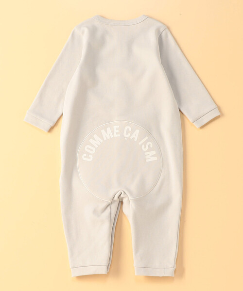 COMME CA ISM（コムサイズム）の「“にっぽんの色” おしりパッチ 長袖ツーウェイオール（ロンパース・キッズ・グリーン/ライトグレー/ブラック/イエロー/ラベンダー・60-80cm）」の11枚目の写真