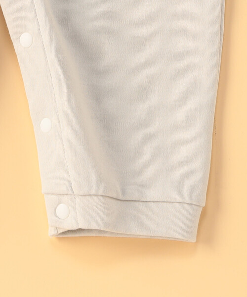 COMME CA ISM（コムサイズム）の「“にっぽんの色” おしりパッチ 長袖ツーウェイオール（ロンパース・キッズ・グリーン/ライトグレー/ブラック/イエロー/ラベンダー・60-80cm）」の16枚目の写真