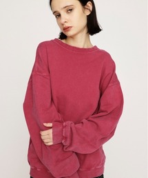 AUTHENTIC OVER C/N SW TOPS オーセンティック オーバー クルーネック スウェット トップス 秋服 冬服 トレーナー