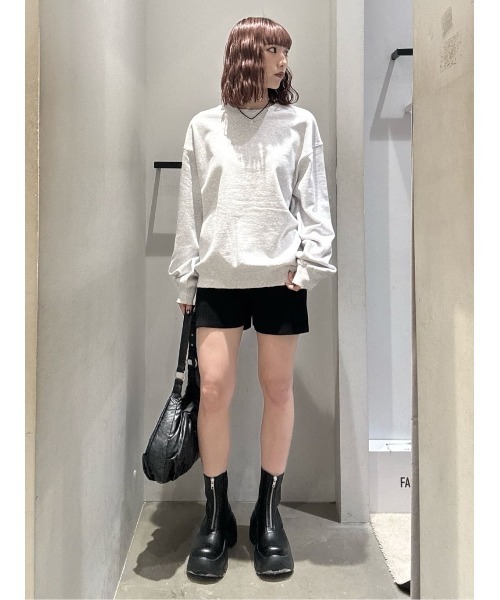 AUTHENTIC OVER C/N SW TOPS オーセンティック オーバー クルーネック